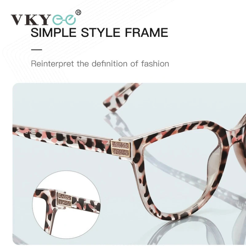 Large Frame Cat's Eye Butterfly Reading Glasses for Women | Stylish Design