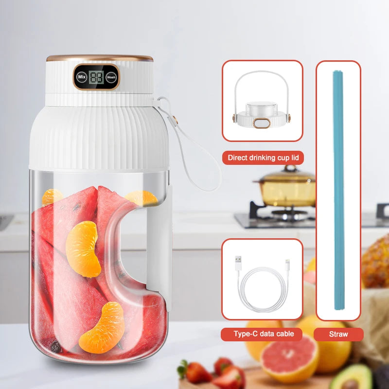 1000ML Portable Juicer Blender | USB Charging Smoothie Maker