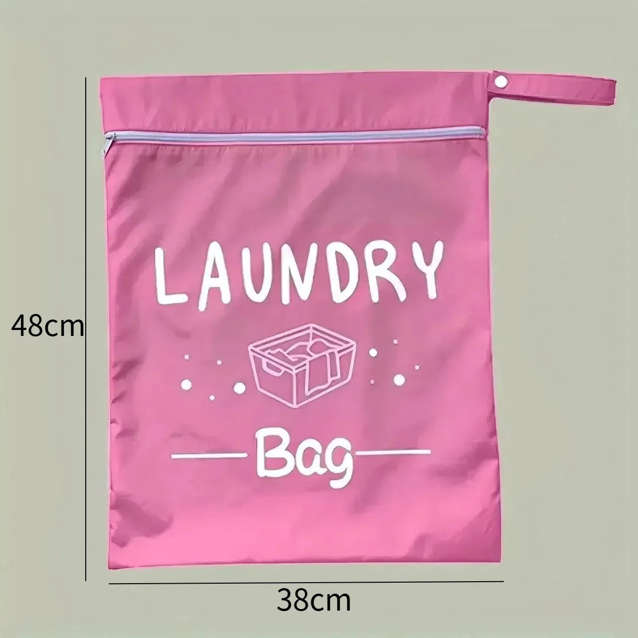 Waterproof Reusable Laundry Bags with Zip | Perfect for Travel & Fitness