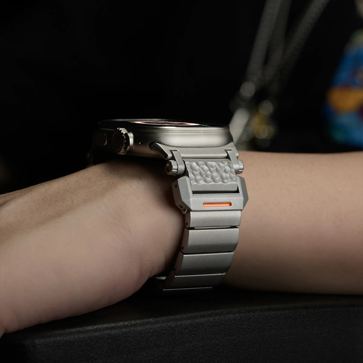 Luxury Men's Titanium Bracelet | Elegant Link Band for Style