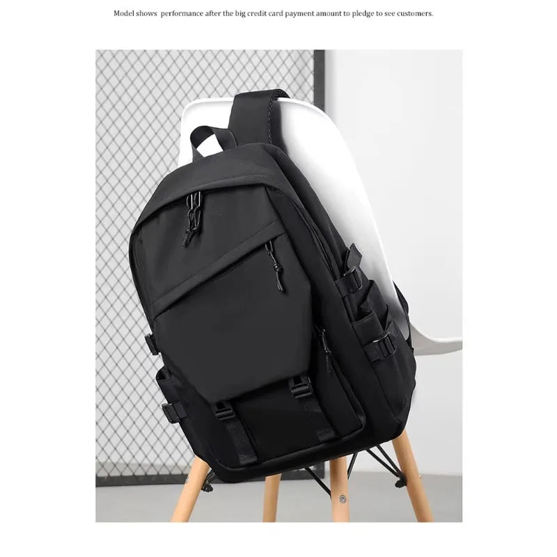 Durable Waterproof Simple Men's Backpack | Perfect for Students