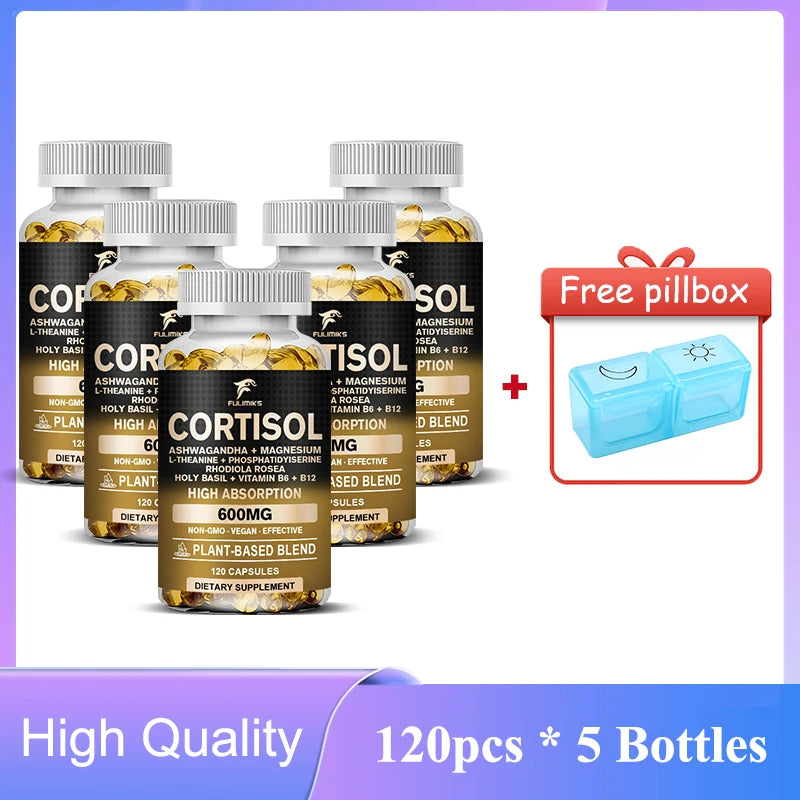 Premium Cortisol Softgel - Balance Stress & Boost Energy