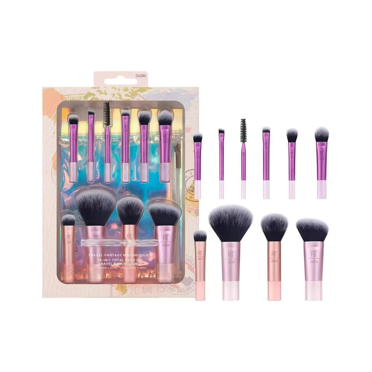 Professional Quality Full Set of Makeup Brushes | Versatile Beauty Tools