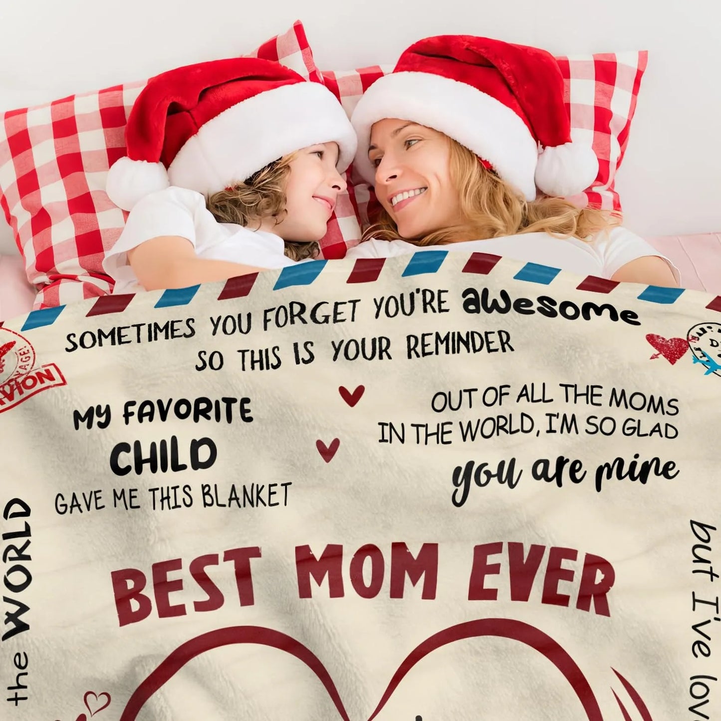Super Soft Flannel Throw Blanket | Unique Gifts for Mom