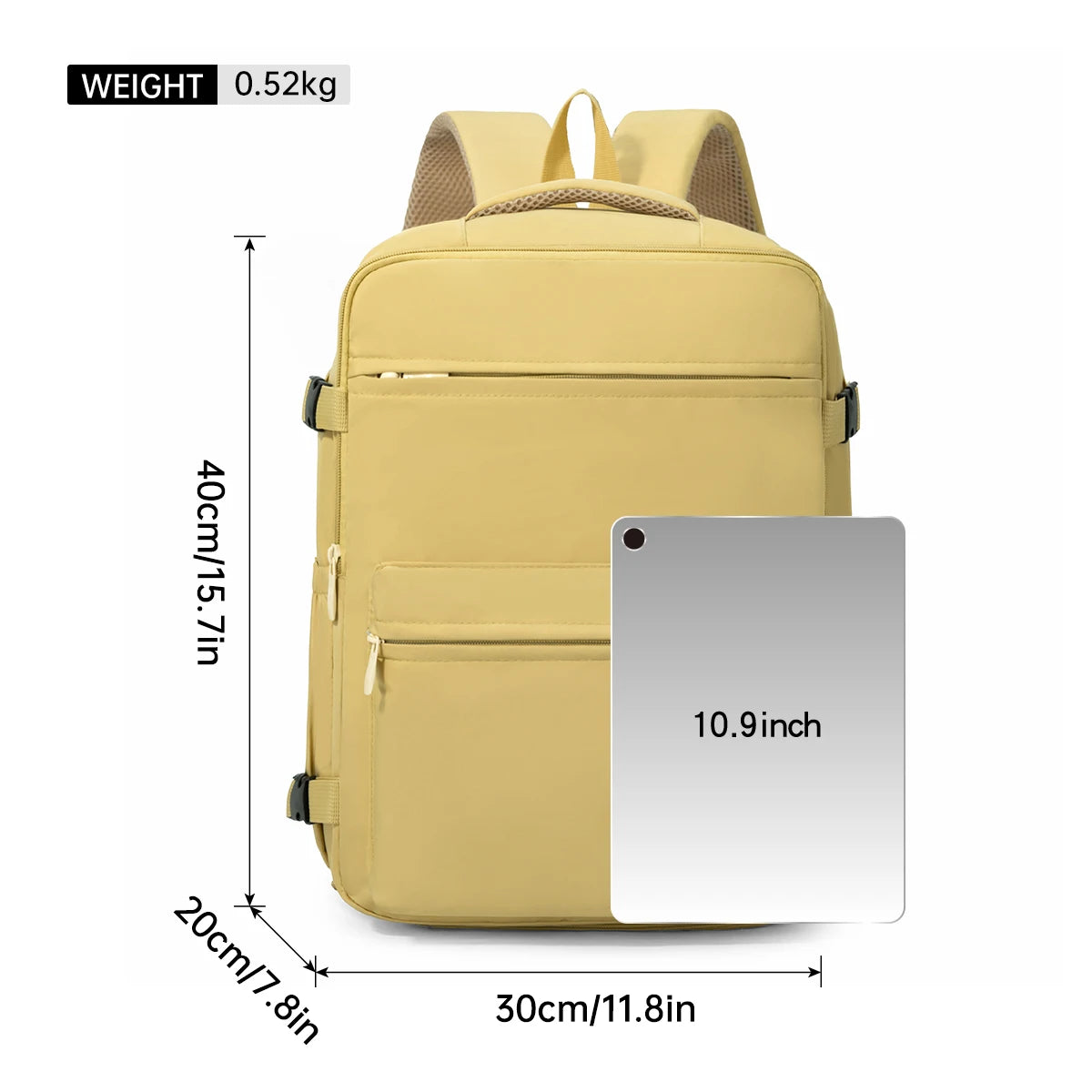 Spacious Travel Backpack | Lightweight and Versatile Luggage