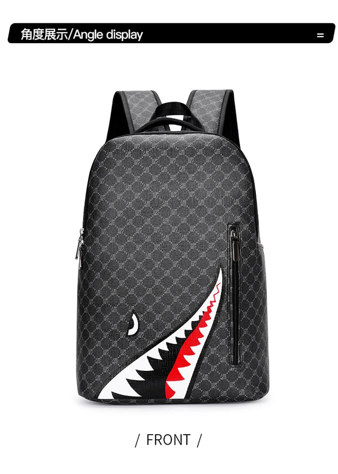 Multifunctional Leather Backpack for Men | Stylish Travel & Work Bag
