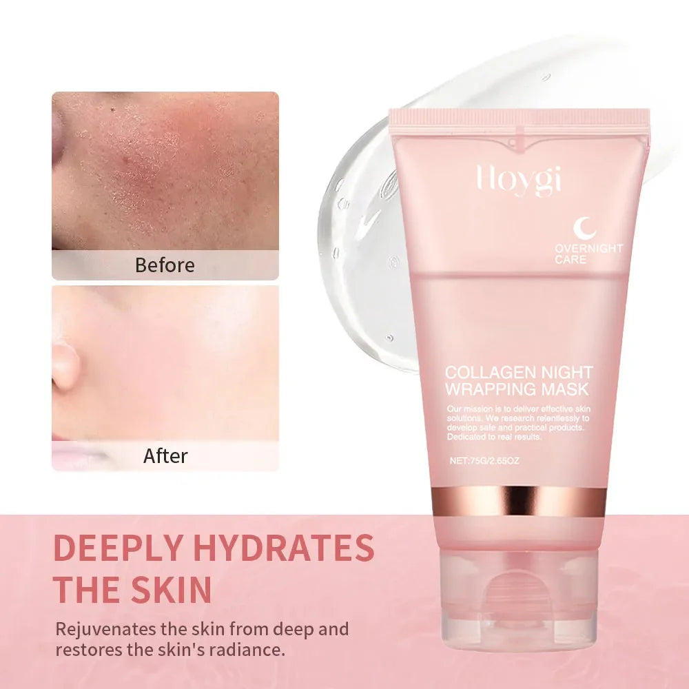 Collagen Overnight Peel Off Facial Mask | Deep Hydration & Glow