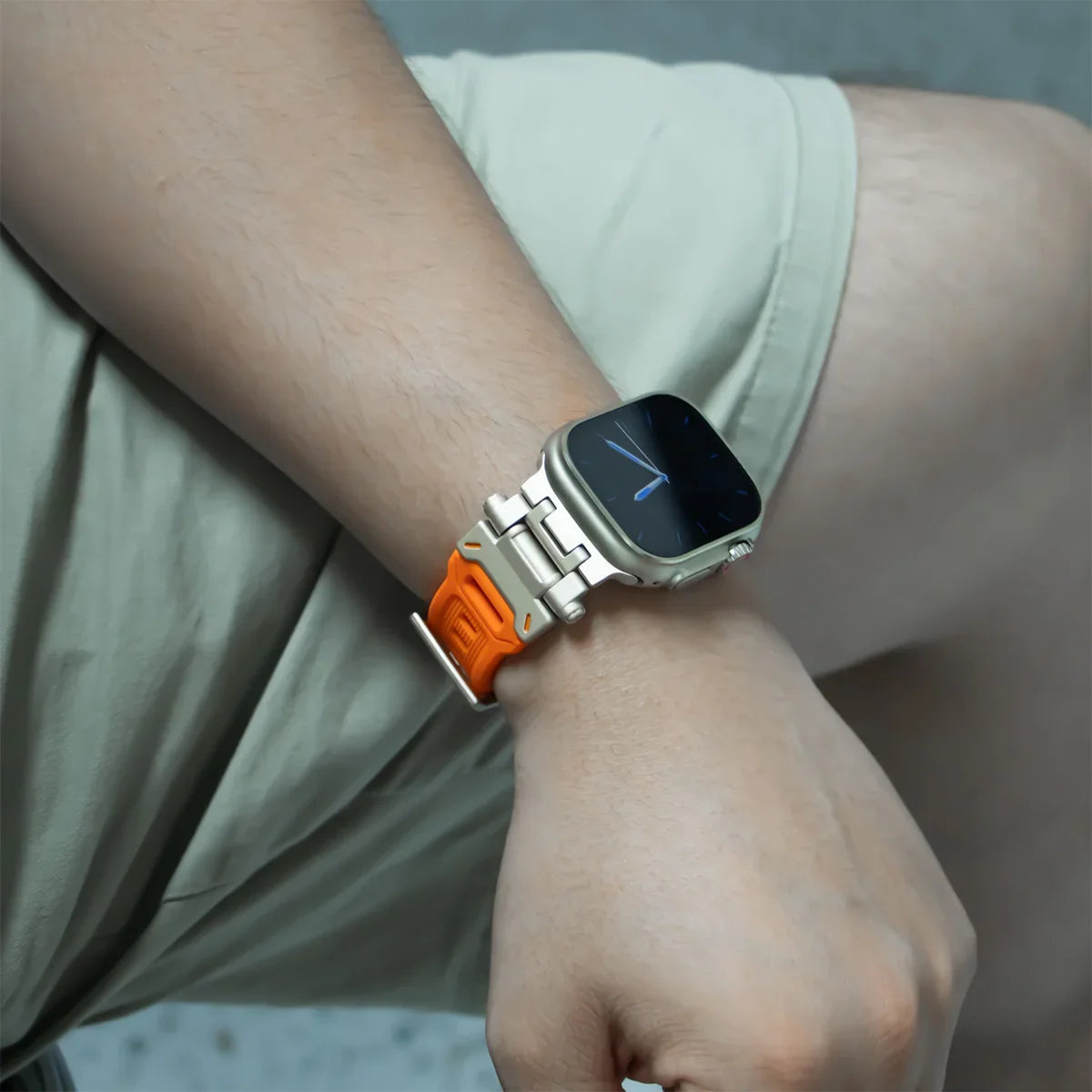 Silicone Sport Band for All iWatch Models | Luxury Sports Strap