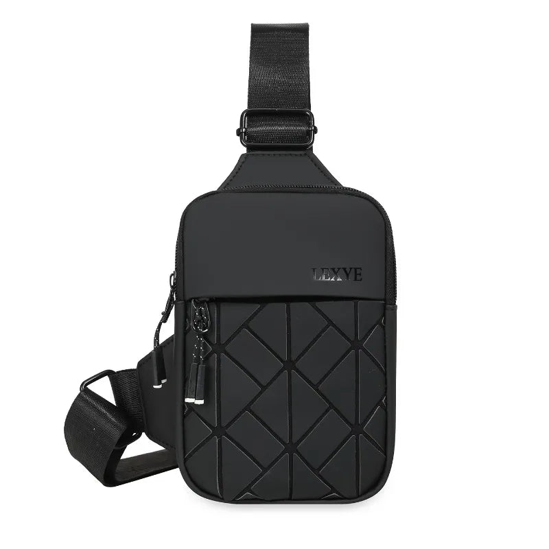 Stylish Crossbody Small Bag | Fashionable Rhombus Grid Design