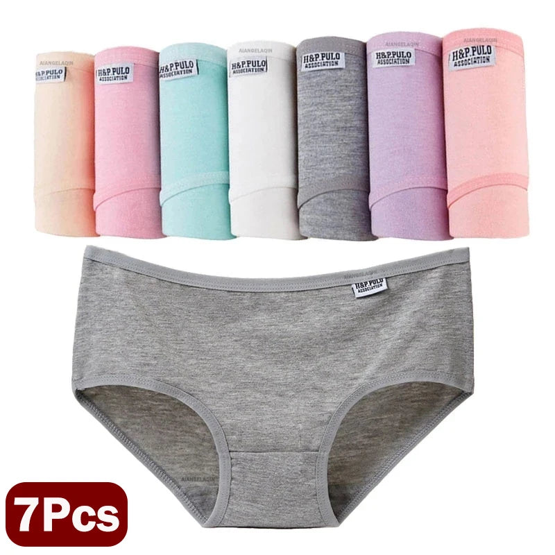 Plus Size Women's Cotton Briefs | Comfortable Sexy Lingerie Set