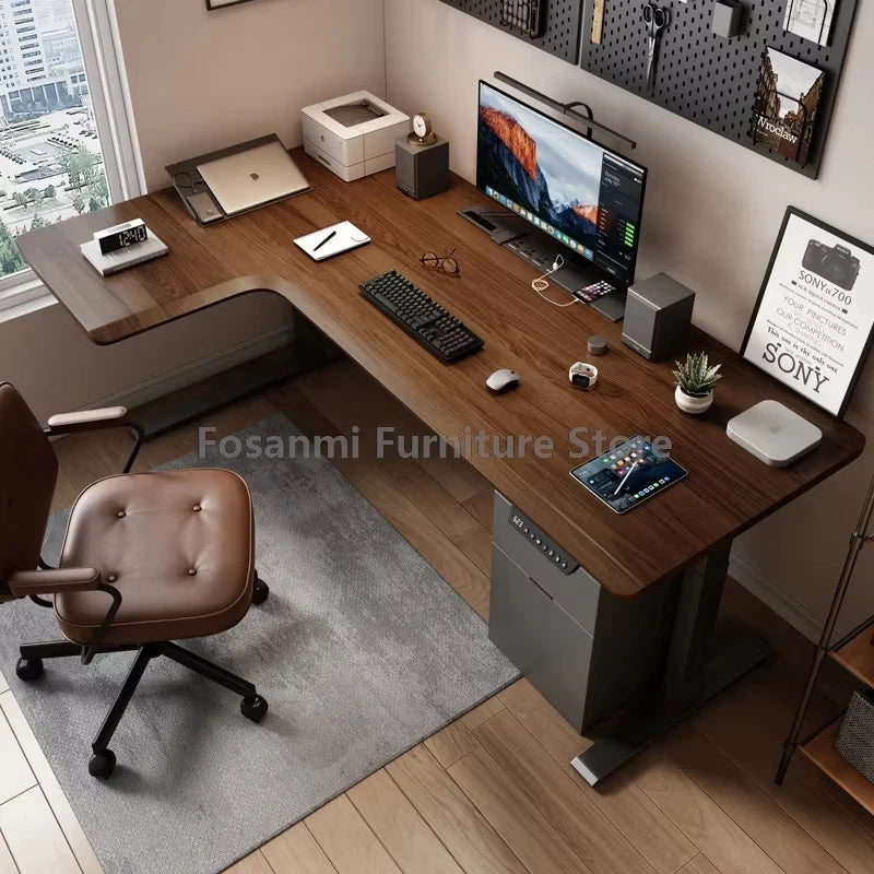 Electric Adjustable Height Desk with LED Display | Ideal for Home or Office