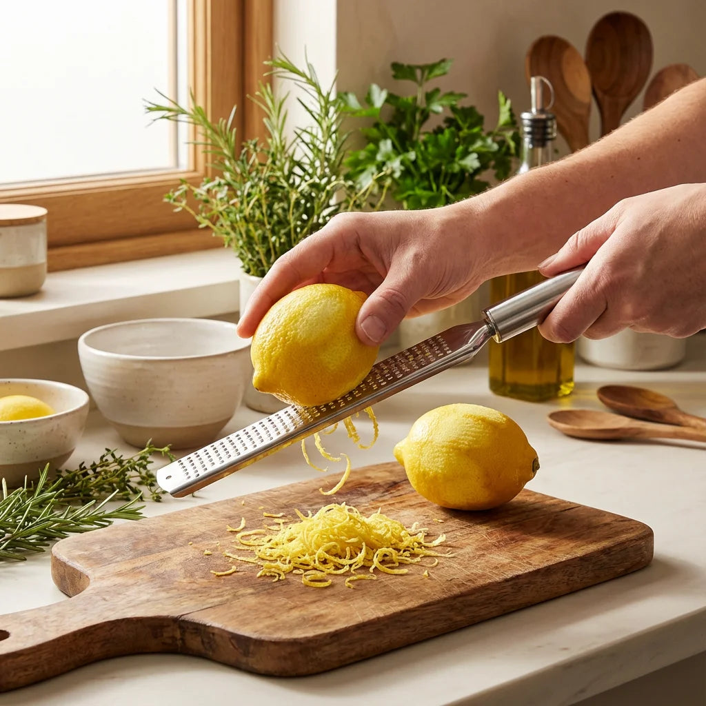 Stainless Steel Long Cheese Grater | Essential Kitchen Tool