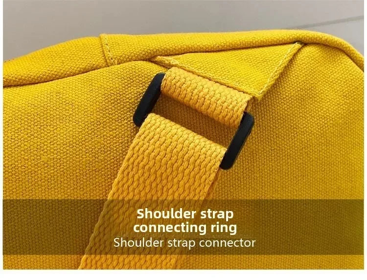 Stylish Embroidered Canvas Chest Bag | Women’s Daily Crossbody Bag