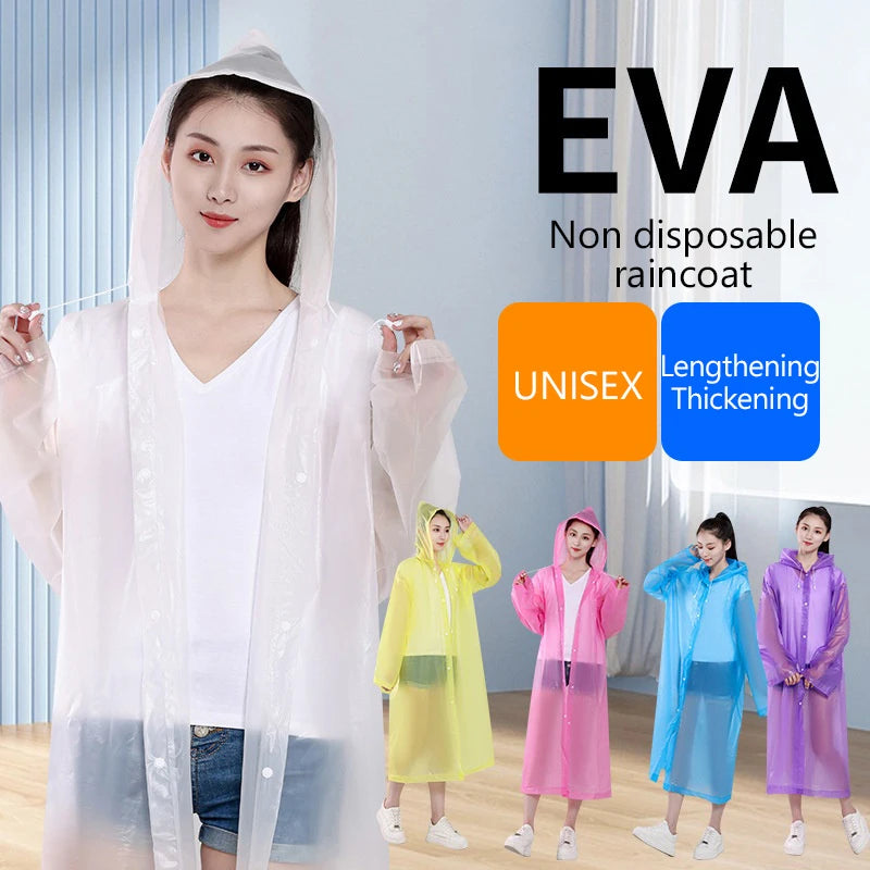 Impermeable de EVA para todas las edades | Chaqueta perfecta para exteriores