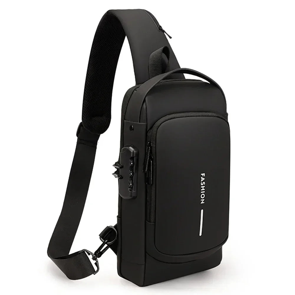 Multifunction Anti-theft USB Shoulder Bag | Stylish Crossbody Pack