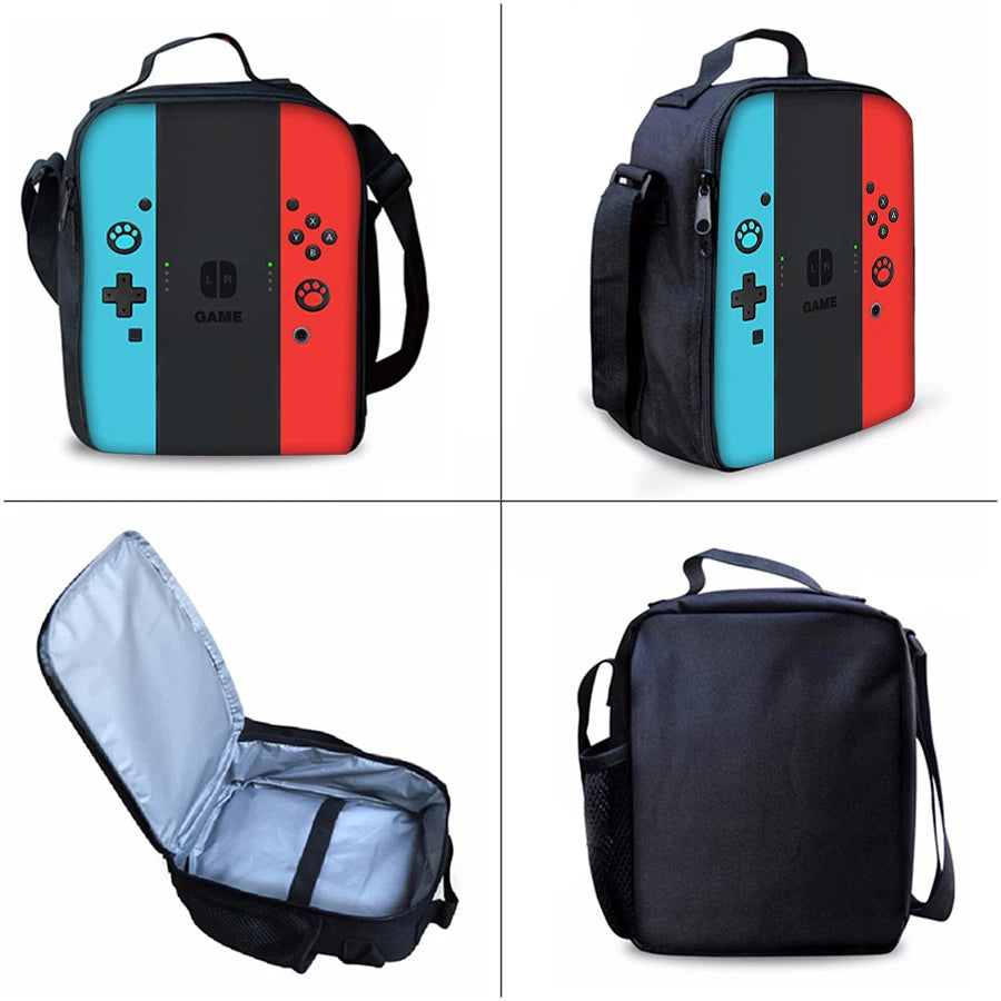 3 Pcs Set Stylish Games Console Bags for Kids | Fun & Versatile