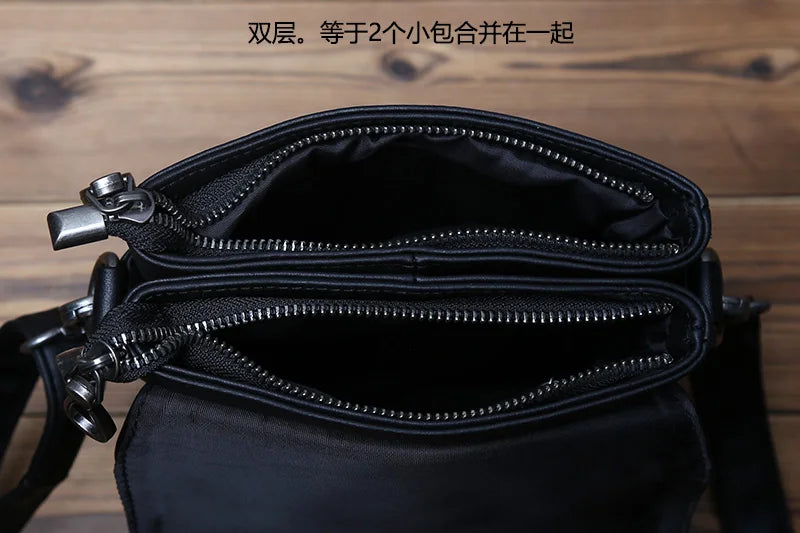 Genuine Leather Men's Shoulder Bag | Stylish & Functional Messenger