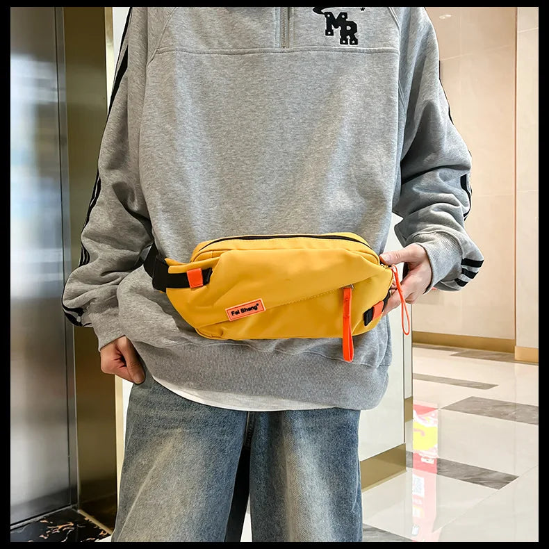 Versatile Chest Bag for Casual Wear | Large Capacity Crossbody Bag