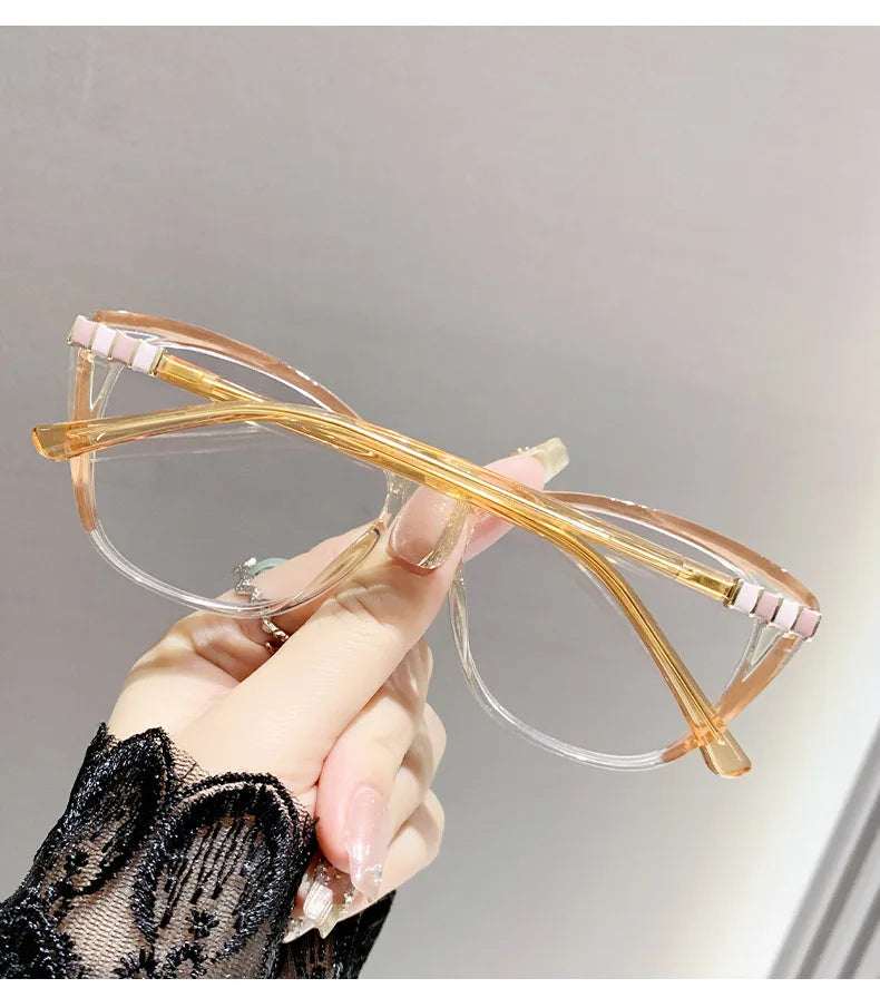 High Definition Anti Blue Light Cat Eye Glasses | Stylish Eye Protection
