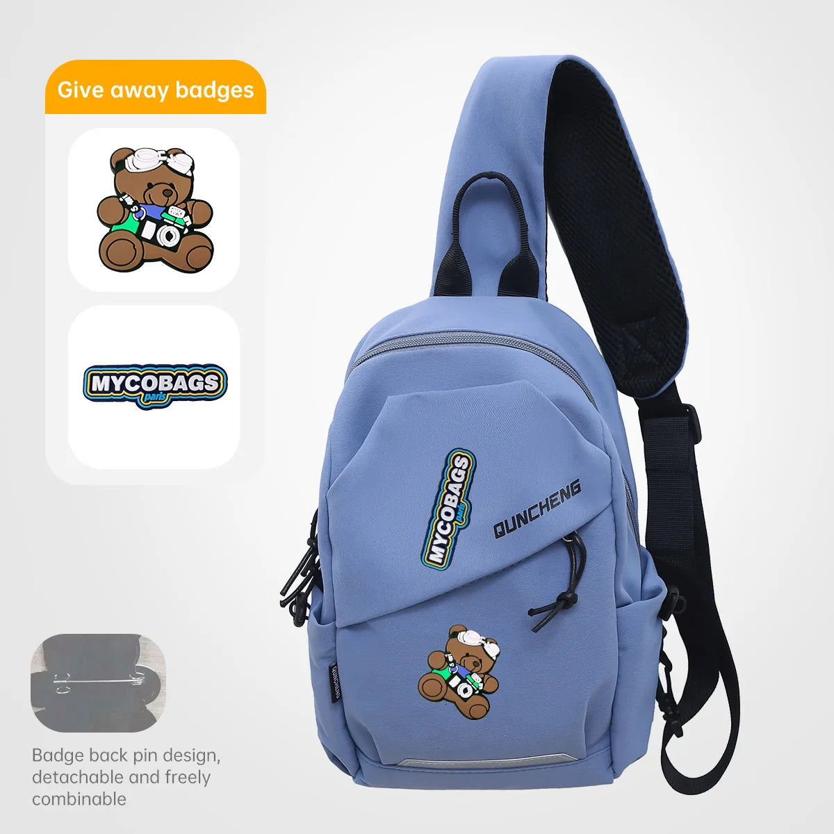 Versatile Crossbody Shoulder Bag for Outdoor Activities