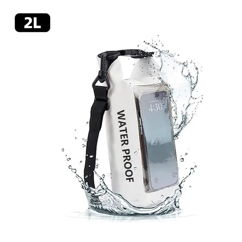 Waterproof Mobile Bag for Outdoor Sports | 2L PVC Dry Handbag