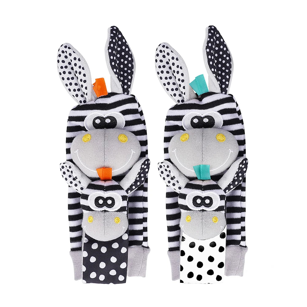 Cute Baby Rattle Socks Set for Infants | Fun and Safe Toys