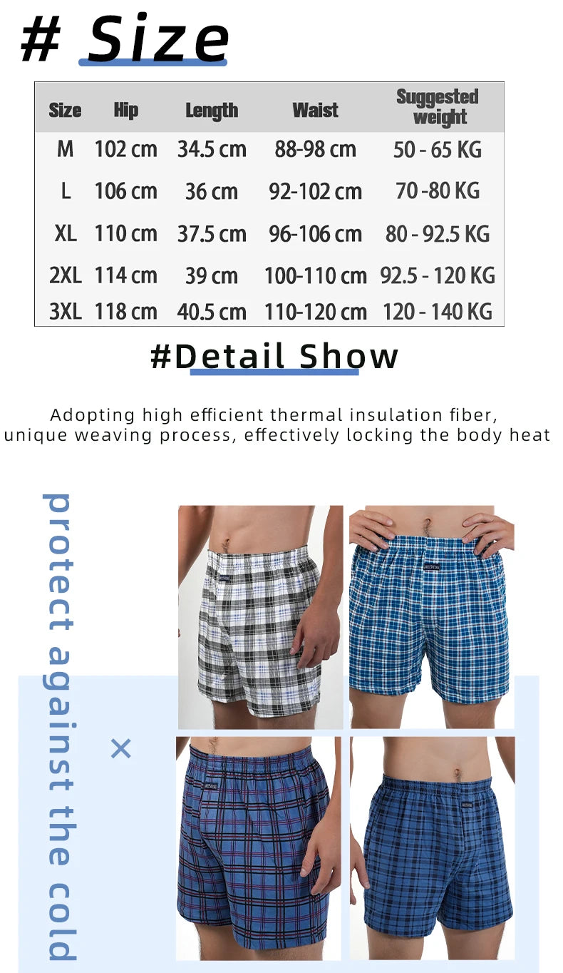 Men's Plaid Pajama Bottoms | Comfort Fit Cotton Sleepwear