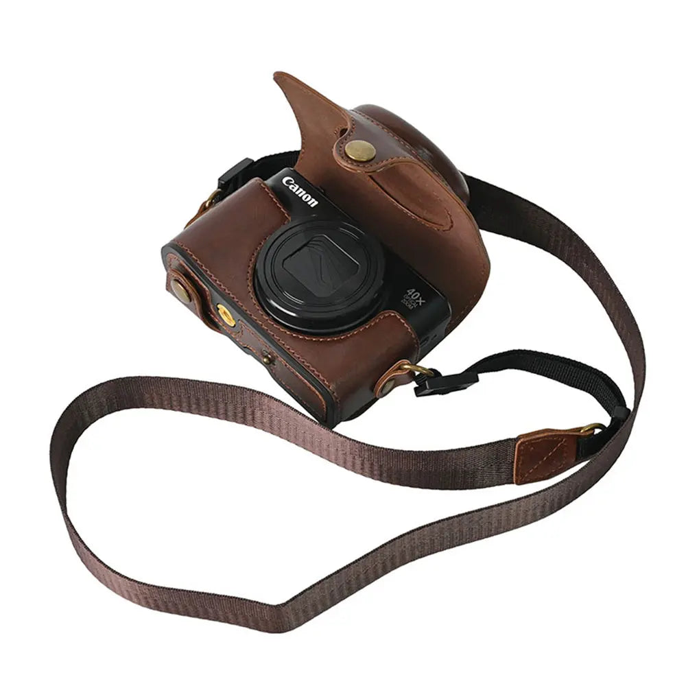 PU Leather Camera Bag Case | Full Body Protection for Your Camera