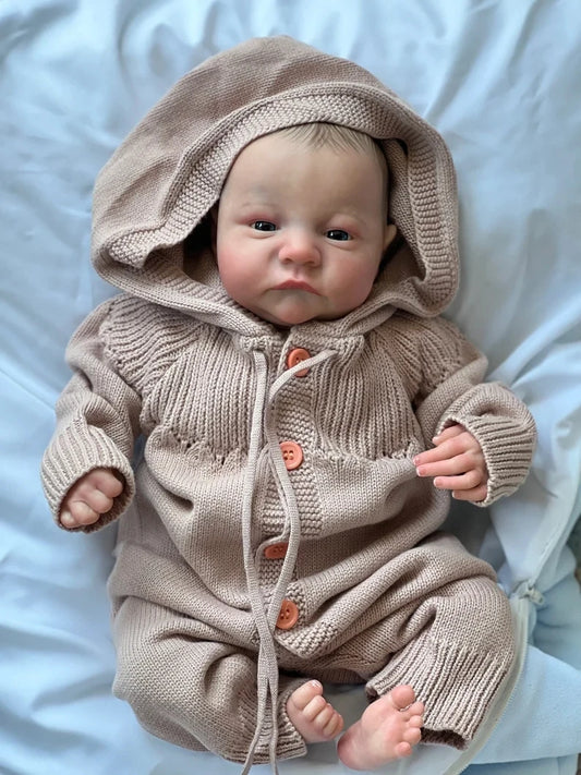 19-Inch Reborn Baby Doll | Realistic Collectible Art Doll