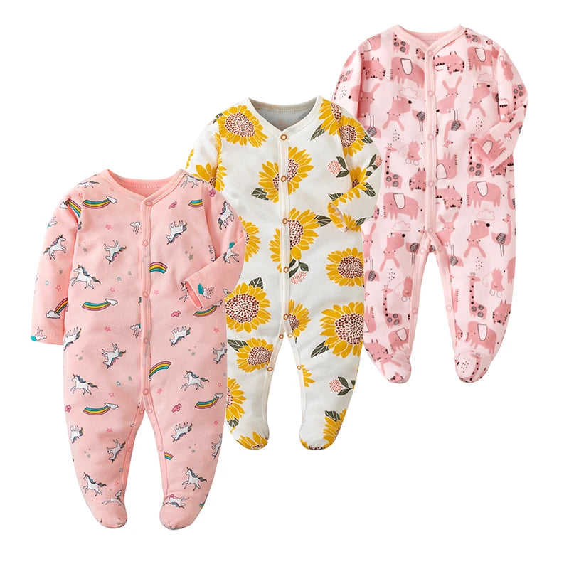 Soft Cotton Long Sleeve Baby Bodysuit | Cozy Outfit for Infants