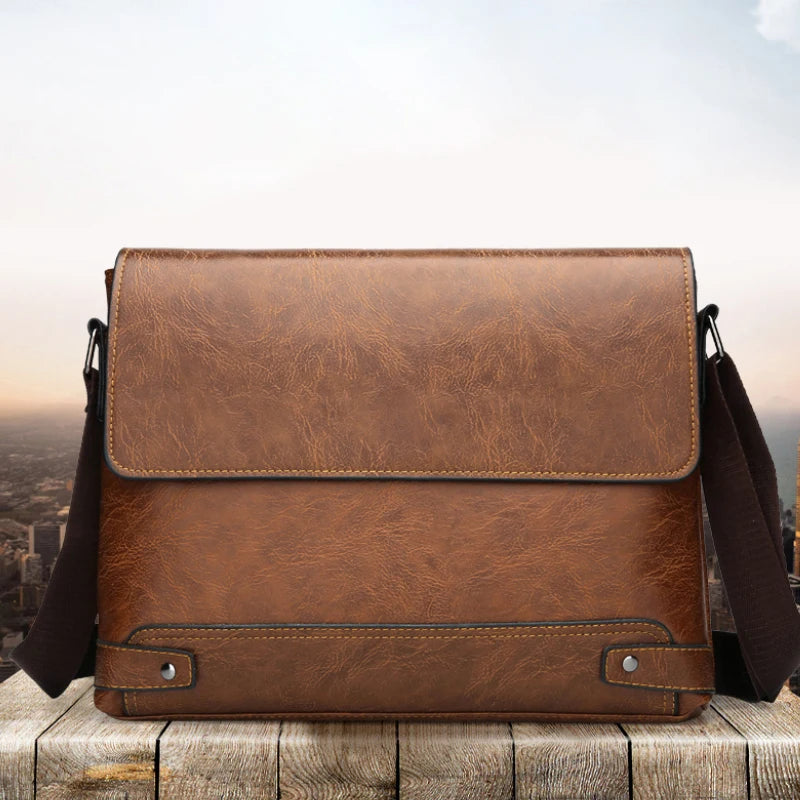 Men's Large Capacity Shoulder Bag | Perfect for Business Trips
