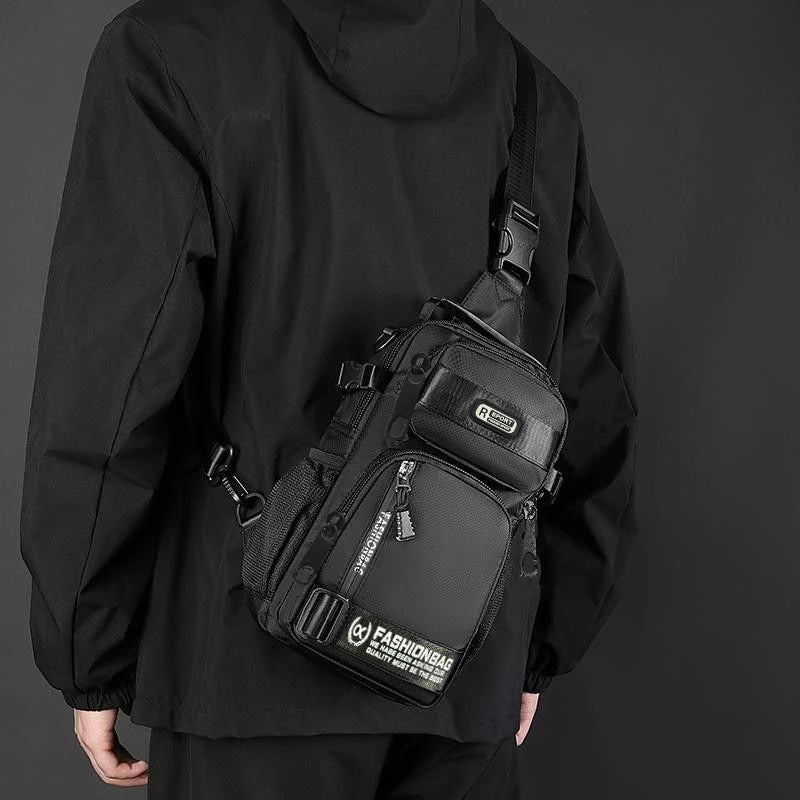 Lightweight Casual Riding Backpack | Large Capacity Crossbody Bag