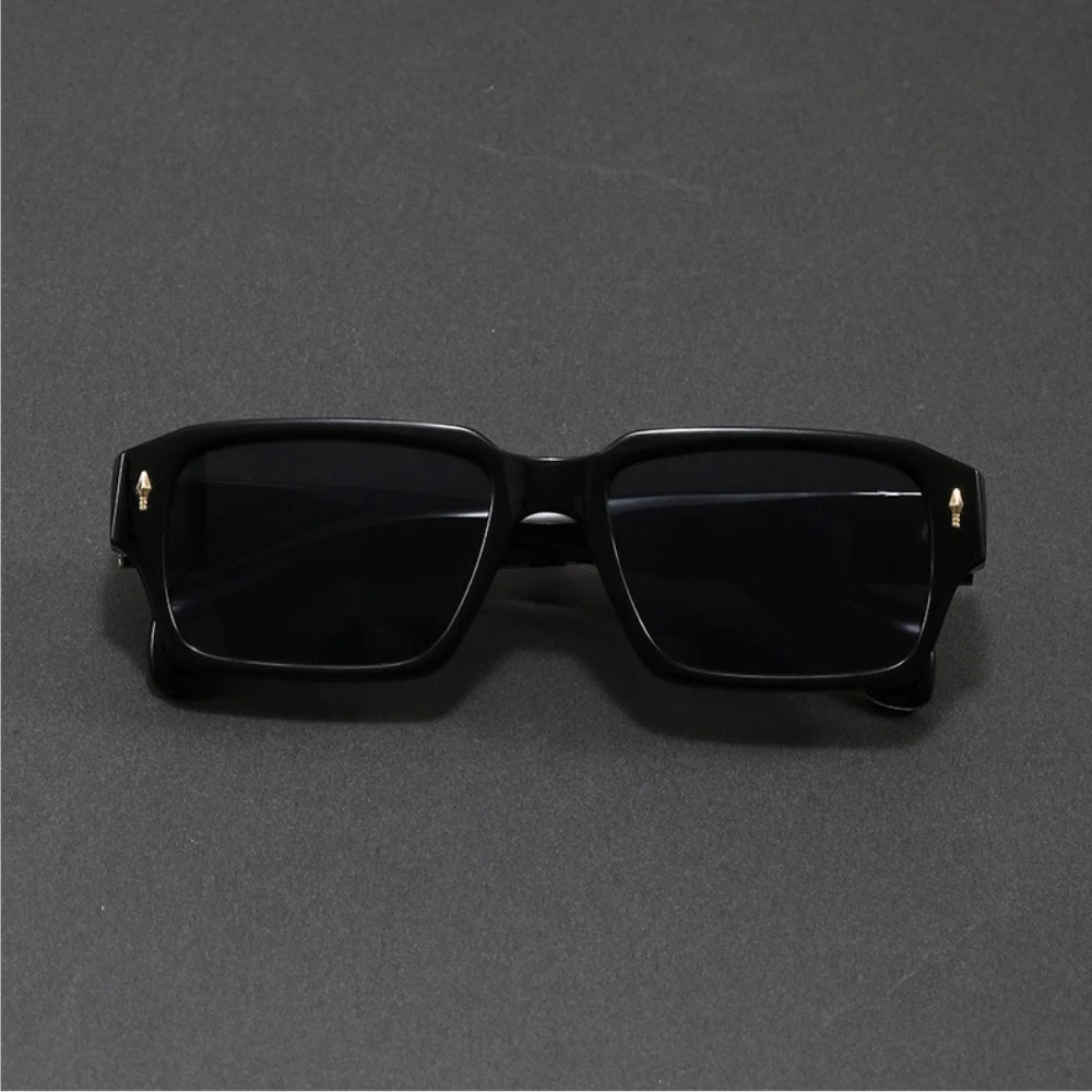 Vintage Thick Frame Sunglasses | Retro Square Shades for All