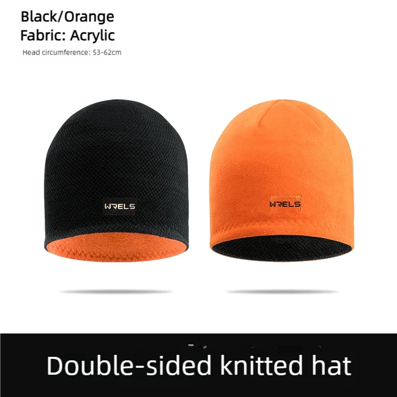 Unisex Two-Sided Fleece Hat | Warm Windproof Outdoor Sports Cap