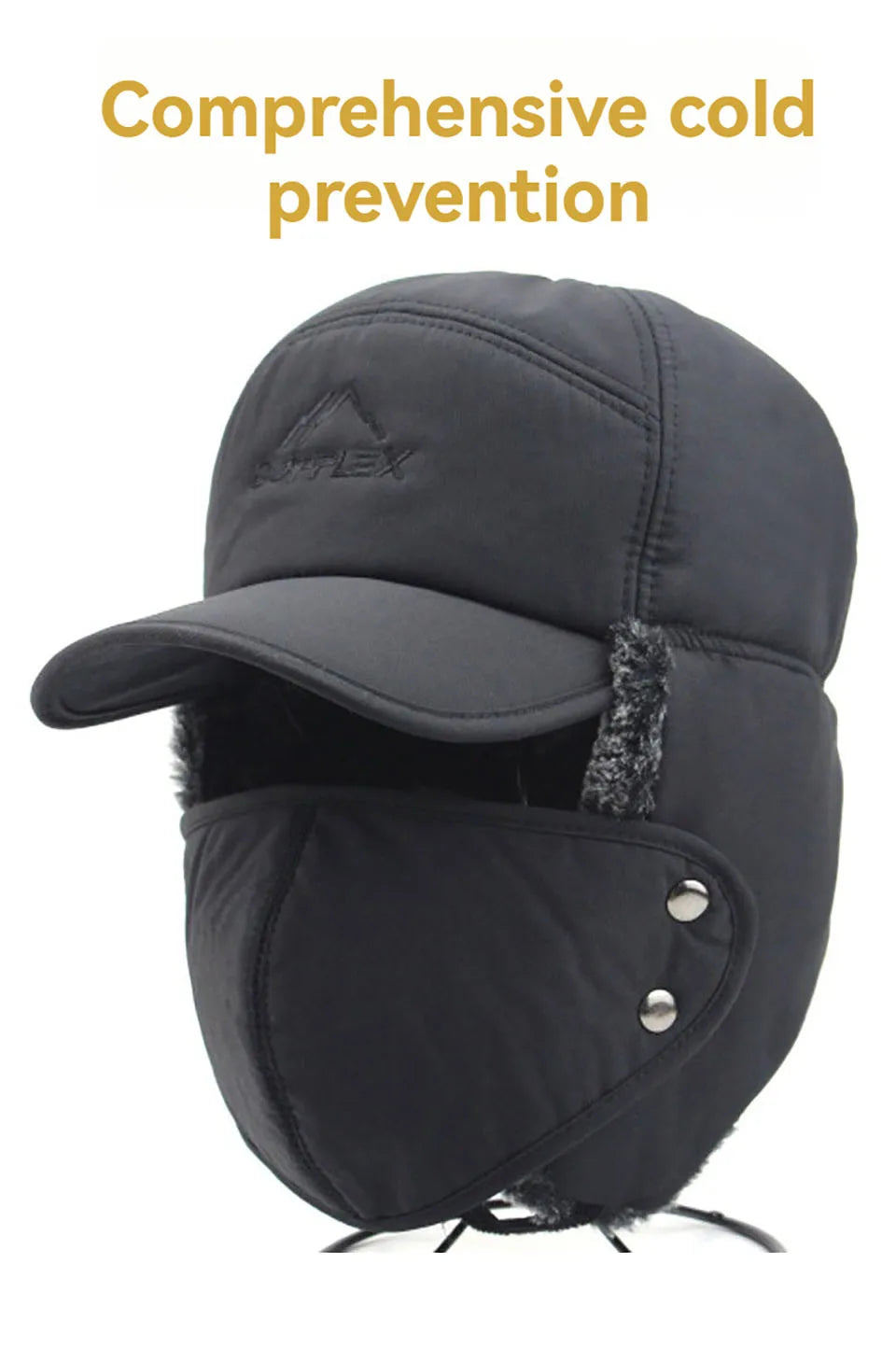 Unisex Thickened Velvet Winter Hat | Warm and Windproof Bomber Cap