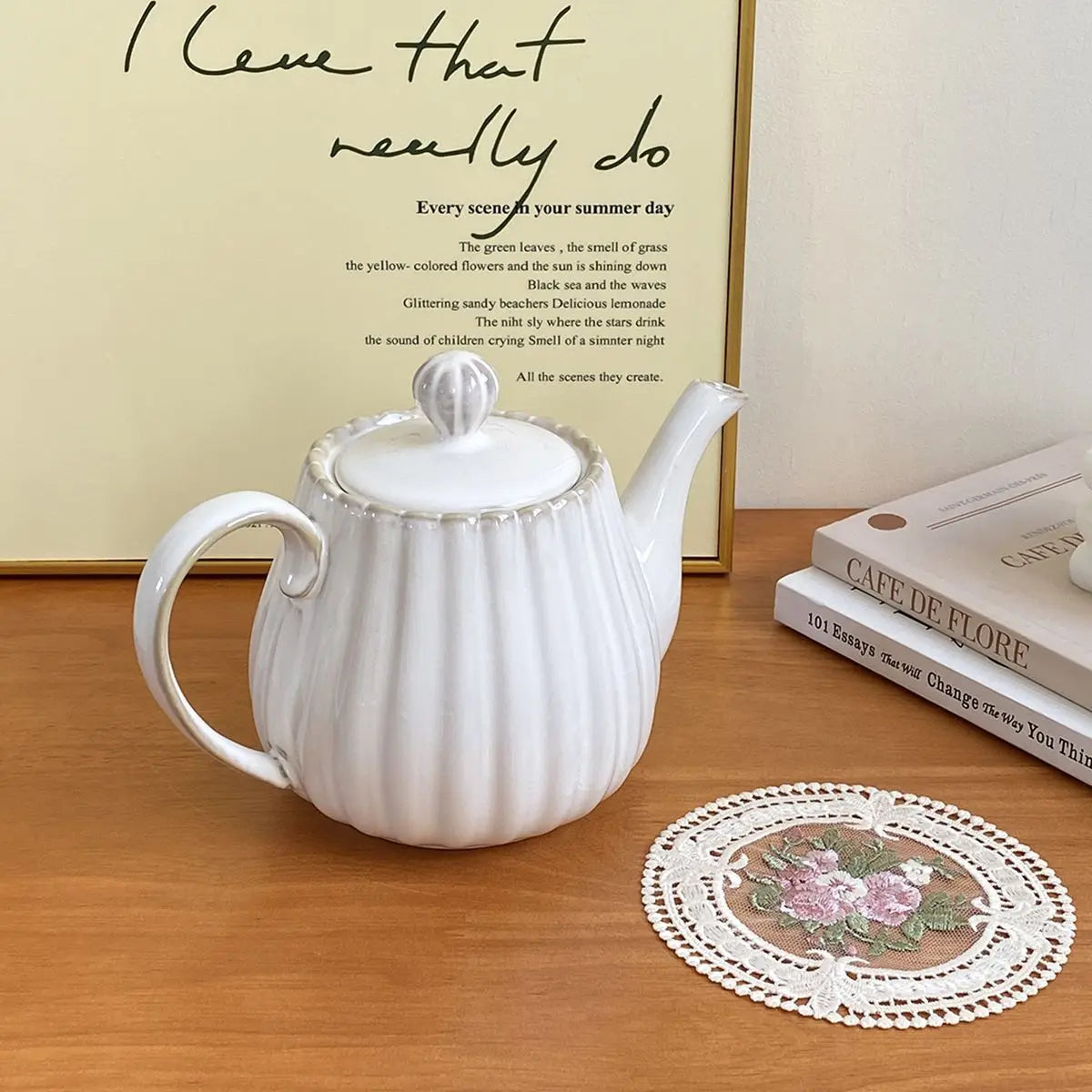 Elegant Japanese Retro Teapots & Ceramic Mugs Set for Tea Lovers