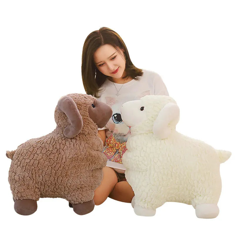 Kawaii Alpacasso Plush Toys | Soft Stuffed Sheep Pillows