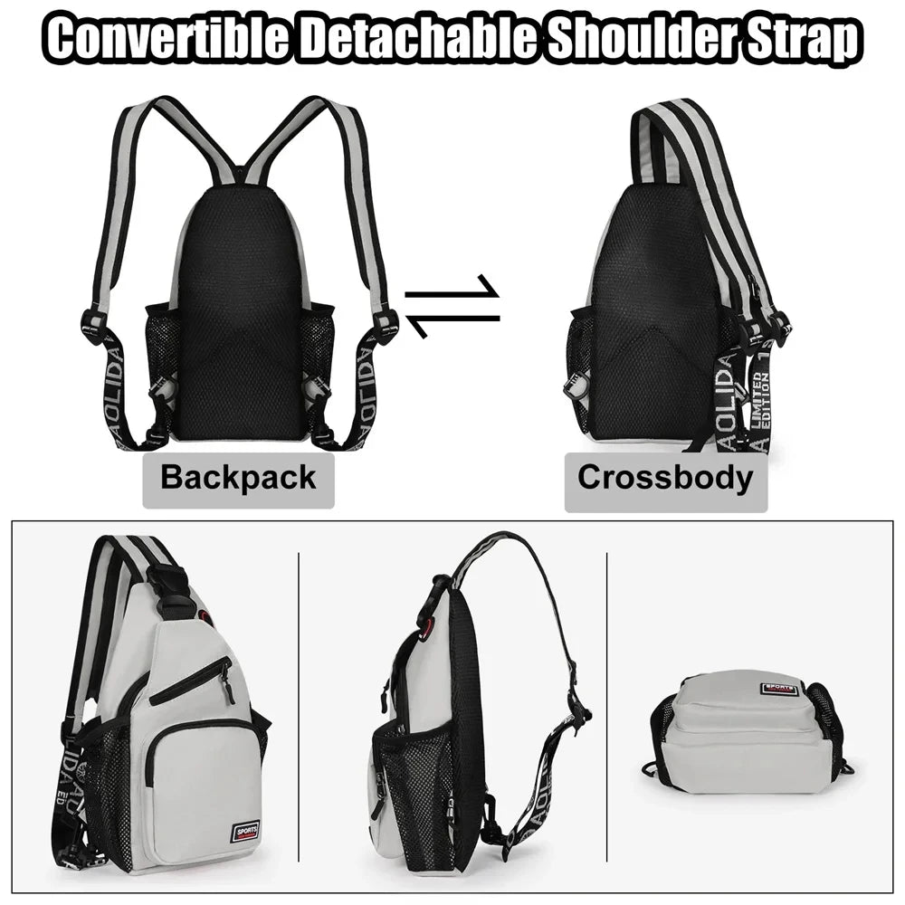 Waterproof Sling Bag | Anti-Theft Crossbody Backpack for Travel