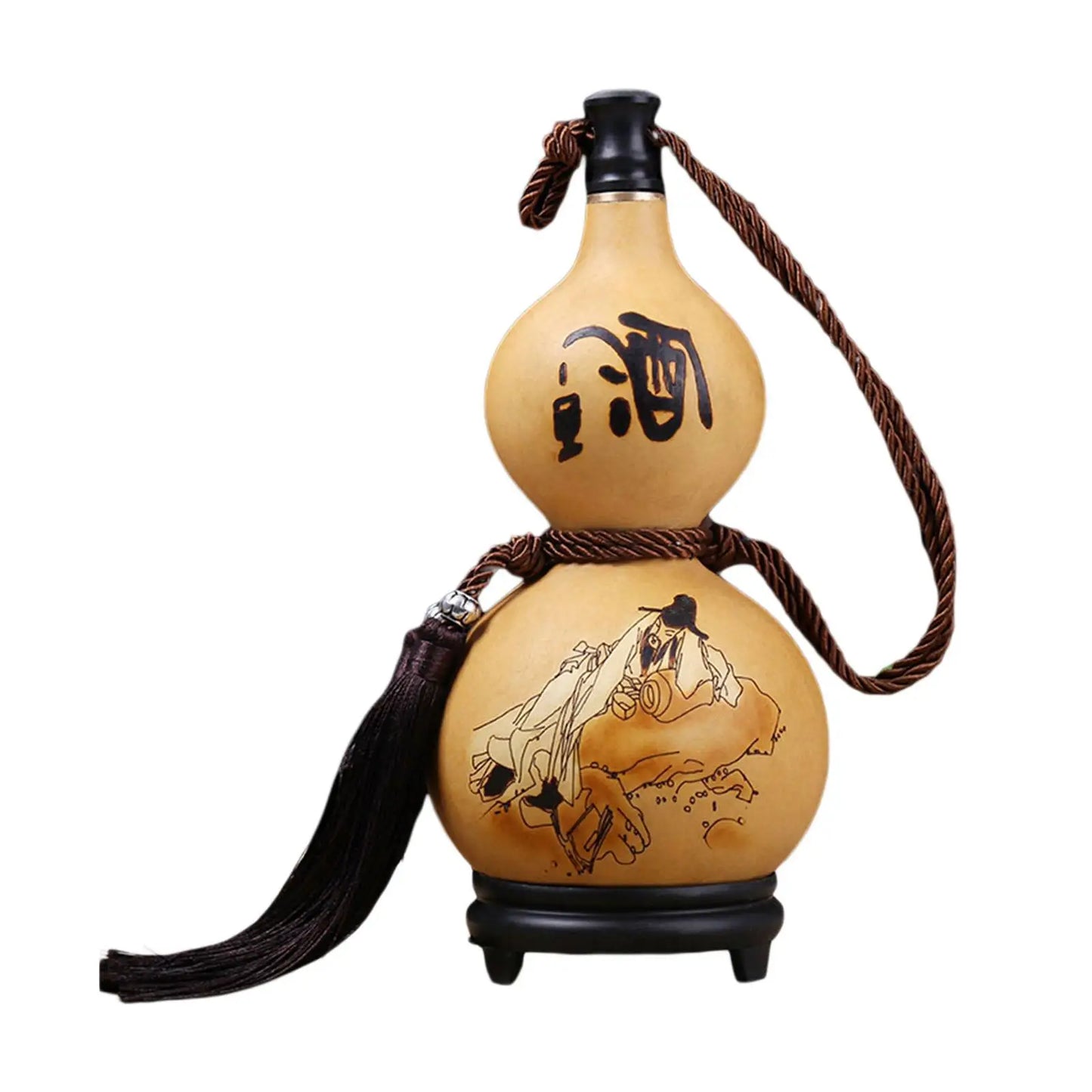 Durable Natural Gourd Bottles | Large Capacity Water Flasks