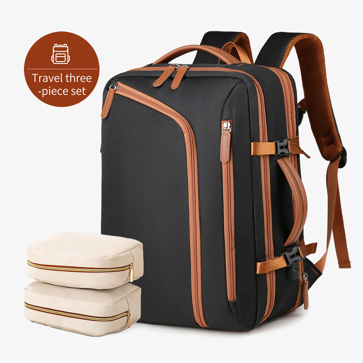 Unisex Simple Business Computer Backpack | Large Capacity Design