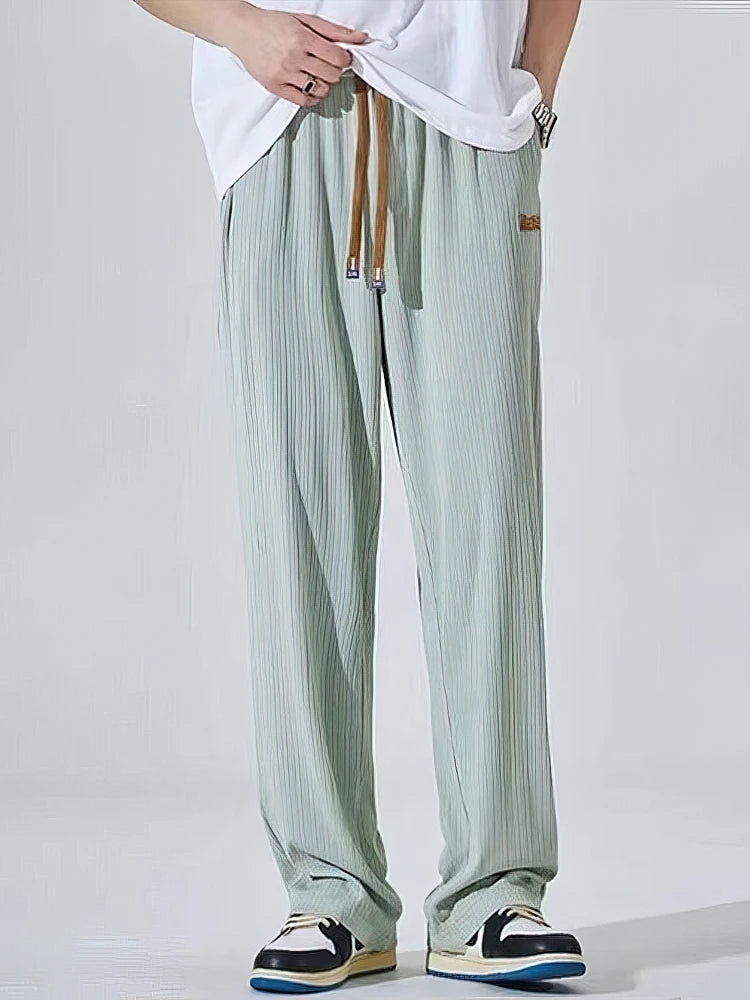 Lightweight Straight Casual Pants for Men | Perfect for Spring & Summer