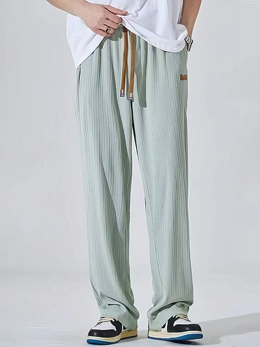 Lightweight Straight Casual Pants for Men | Perfect for Spring & Summer
