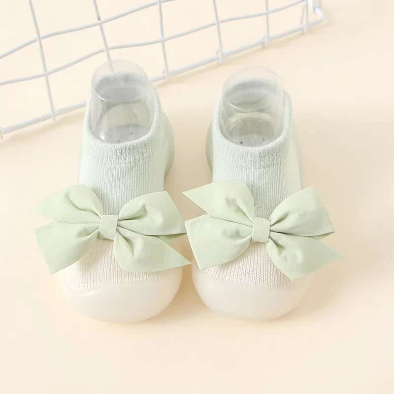 Cute Cartoon Baby Socks Shoes | Soft Rubber Sole for First Walkers
