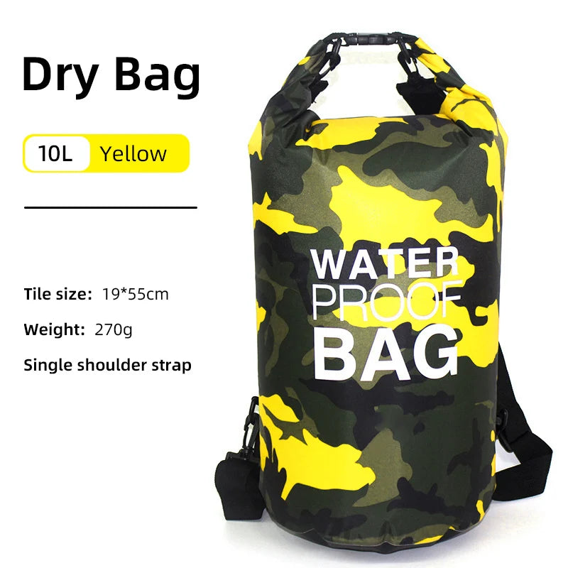 Waterproof Dry Bag - Versatile 10L & 20L Storage Solution