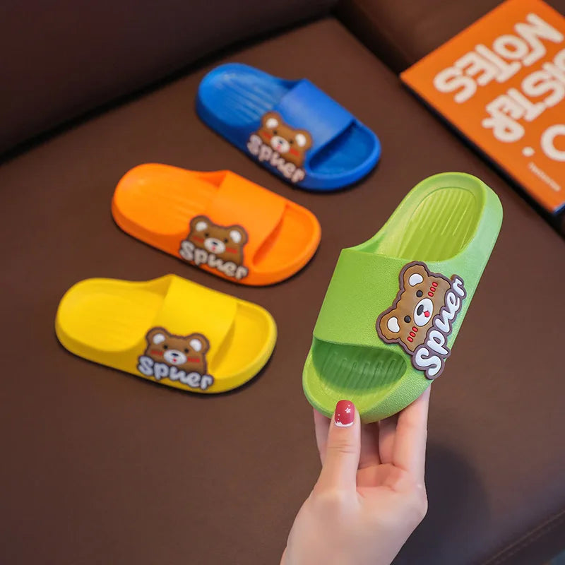 Cute Cartoon Kids EVA Slippers | Fun Summer Toddler Sandals