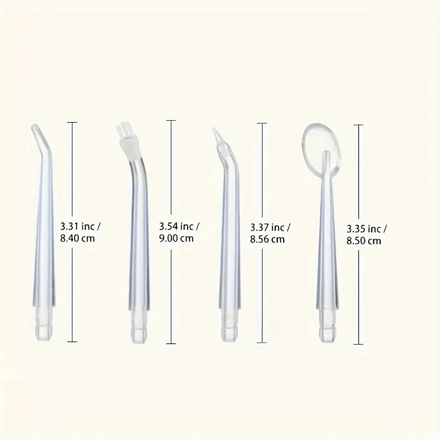 8-Piece Water Flosser Replacement Tips for Ultimate Oral Care