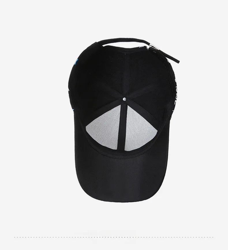 Unisex Graffiti Cotton Baseball Cap | Trendy Snapback Hat