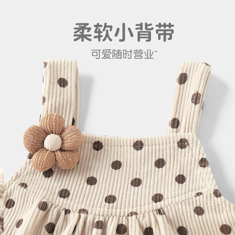 Cute Autumn Overalls for Babies | Adorable One-Piece Romper