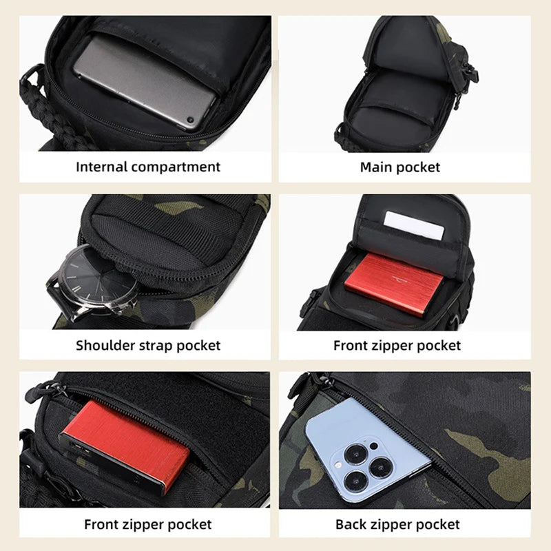 Men's Outdoor Sports Waist Bag | Versatile Travel Fanny Pack