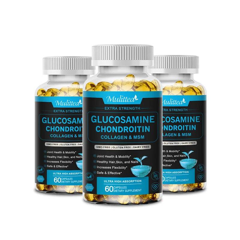 Joint Support Capsules with Collagen Peptides for Health